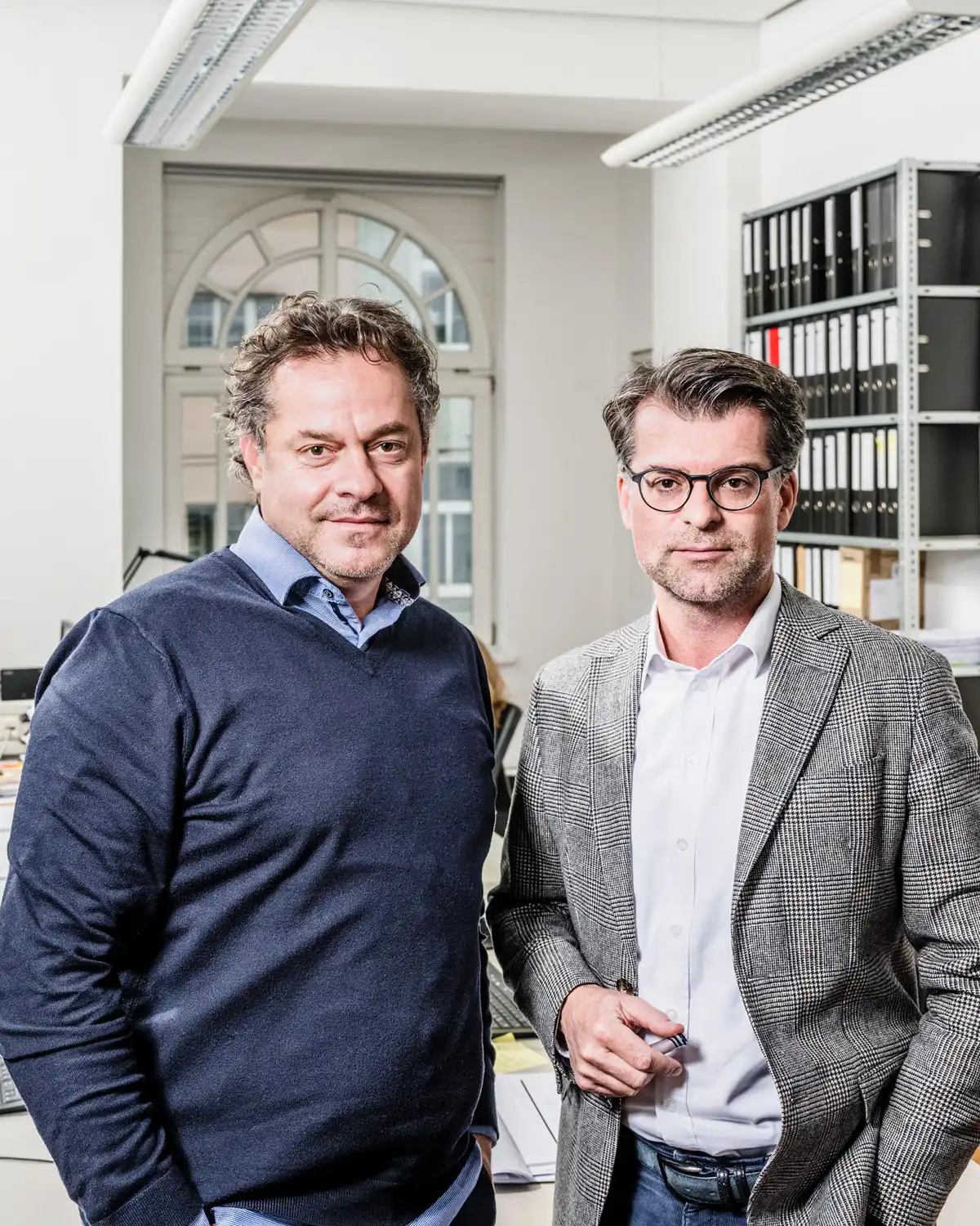 Businessportrait der Wiener Architekten Mühlbacher und Marschalek in ihrem Büro